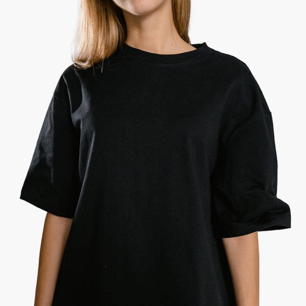 Camiseta negra para niña