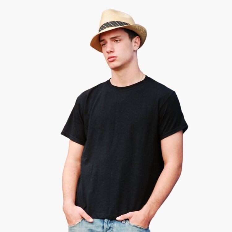 Camiseta negra para niño