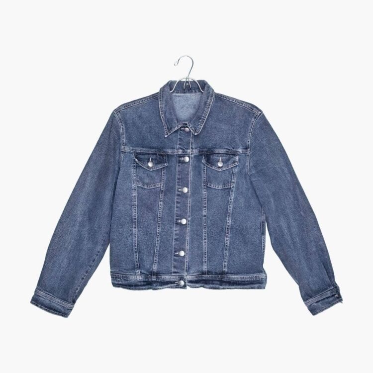 Chaqueta de cuero vaquera