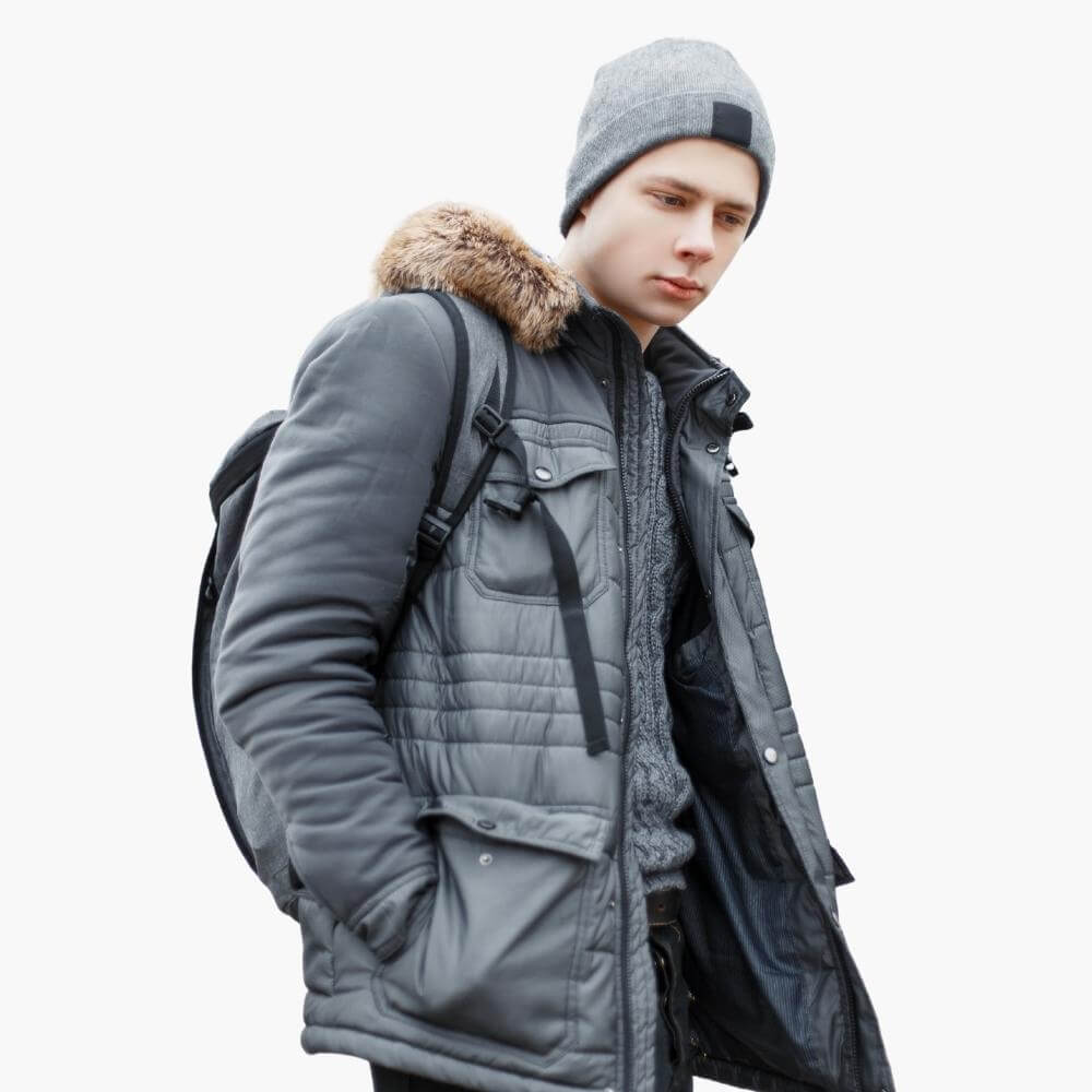 Chaqueta de invierno para hombre