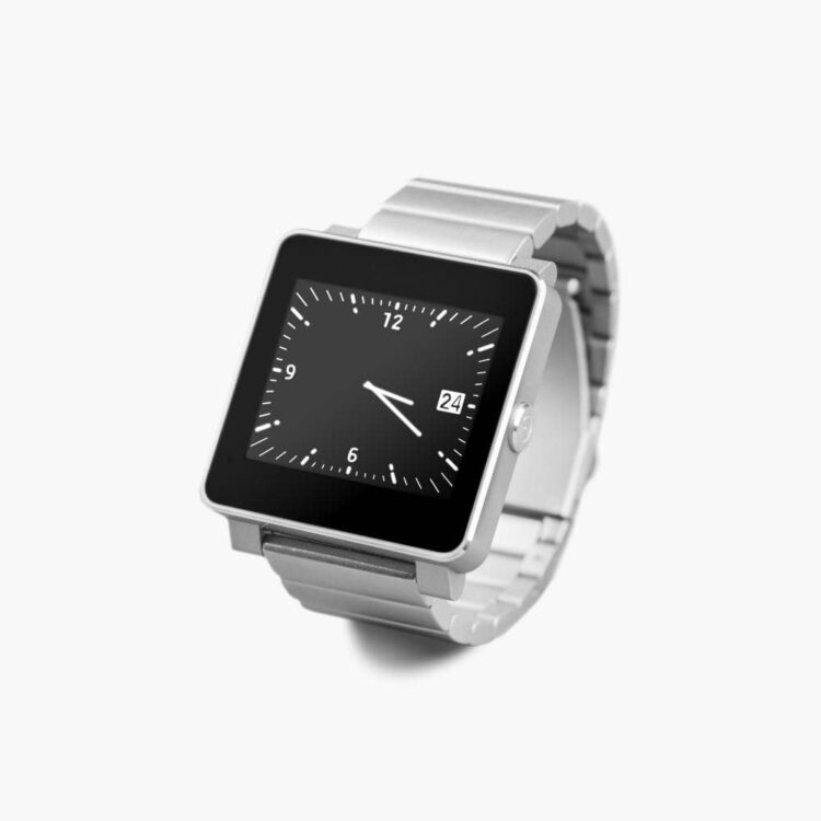 Reloj analógico para hombre.