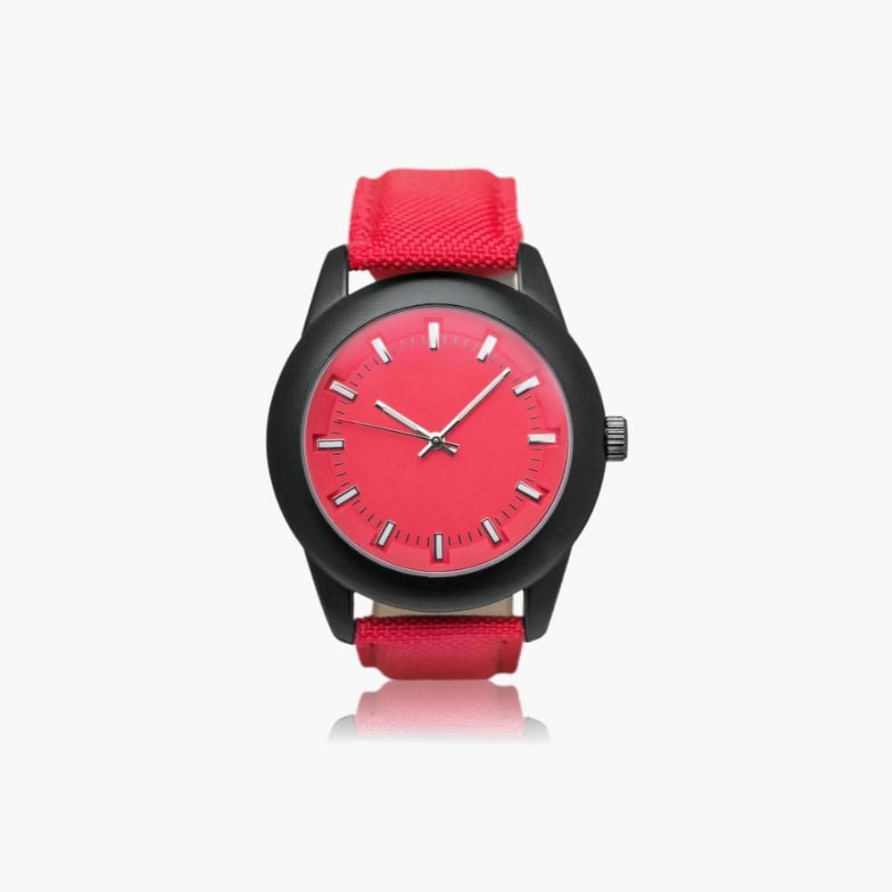 Reloj rojo